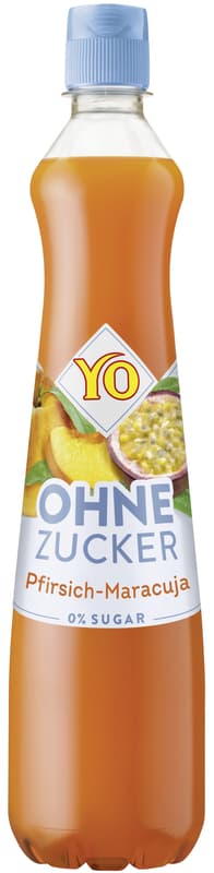 Yo Peach-Passion Fruit without sugar