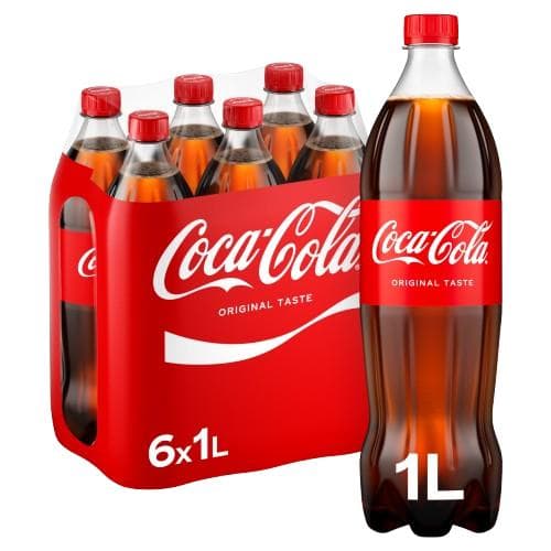 Coca-Cola Regular 6x1l (disposable deposit)