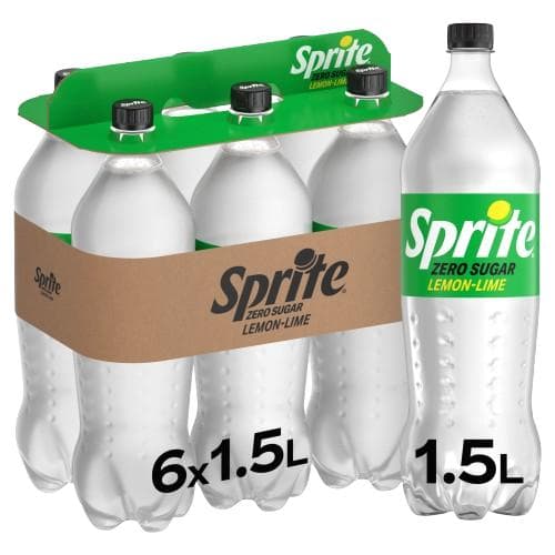 Sprite Zero 6x1.5l (disposable deposit)