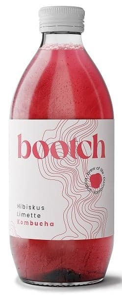 Bootch Kombucha ORGANIC Hibiscus-Lime