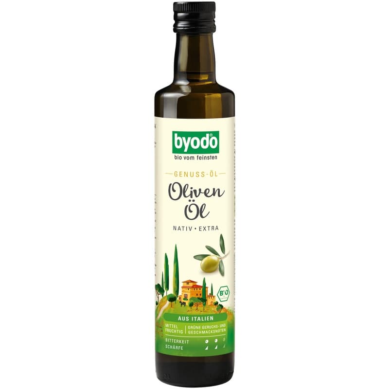 Byodo BIO Olivenöl nativ, extra, aus Italien
