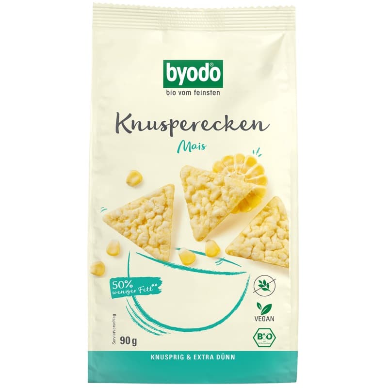 Byodo organic crunchy corn corners gluten-free