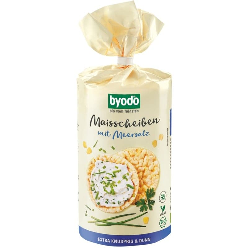Byodo ORGANIC corn slices with sea salt gluten-free
