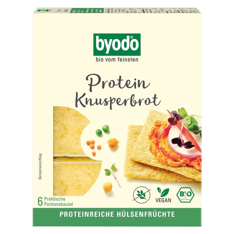 Byodo BIO Protein Knusperbrot glutenfrei