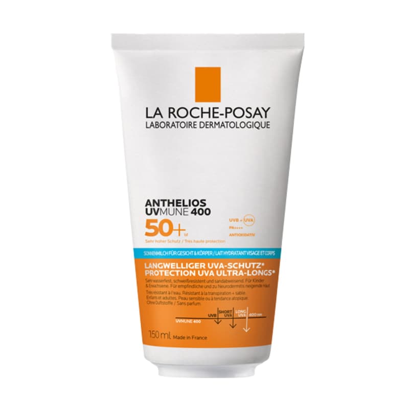 La Roche Posay Anthelios UVMune 400 SPF 50+: Sun lotion for face & body