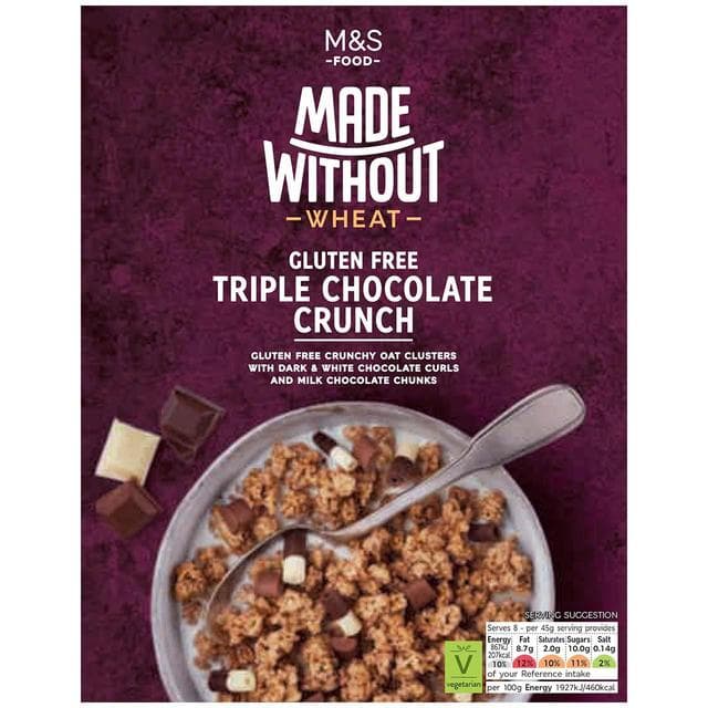 Marks & Spencer Made Without Triple Chocolate Crunch glutenfrei