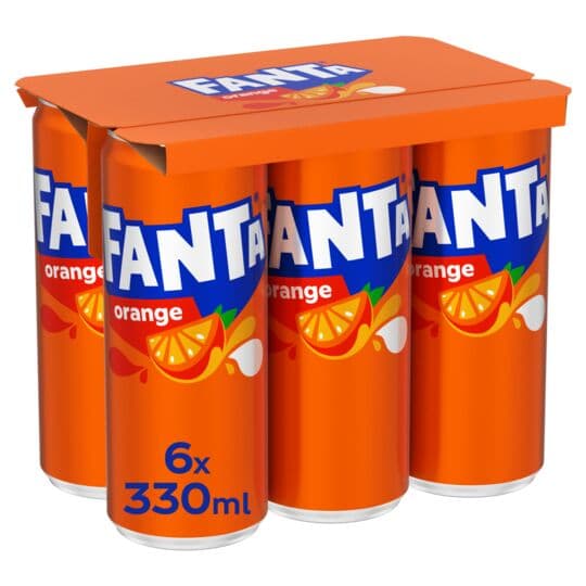 Fanta Orange 6x330ml (EinwegPFAND)