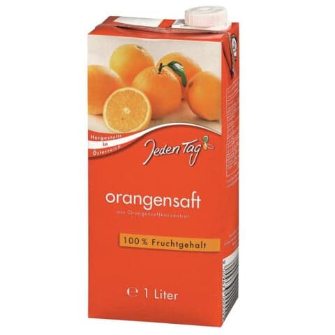 Orange juice every day 100%