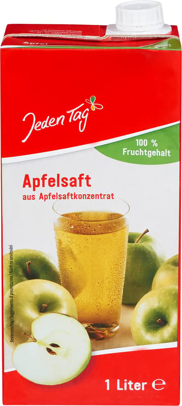Jeden Tag Apfelsaft 100%