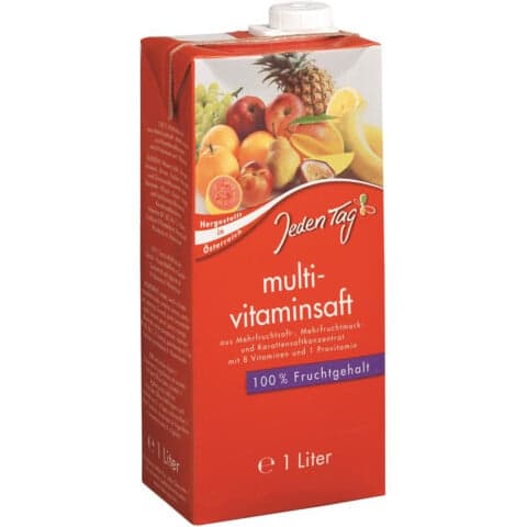 Jeden Tag Multivitaminsaft 100%