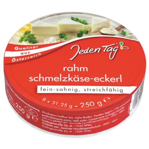 Jeden Tag Schmelzkäse Ecken Rahm