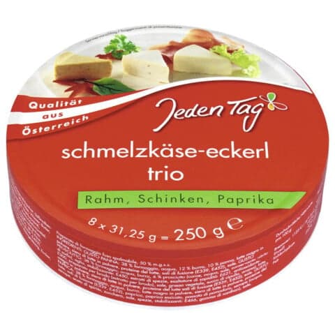 Jeden Tag Schmelzkäse Ecken Trio