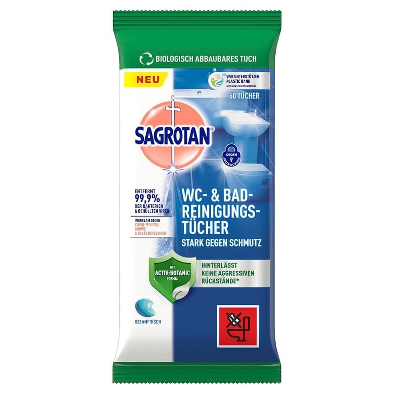 Sagrotan WC-Reinigungstücher