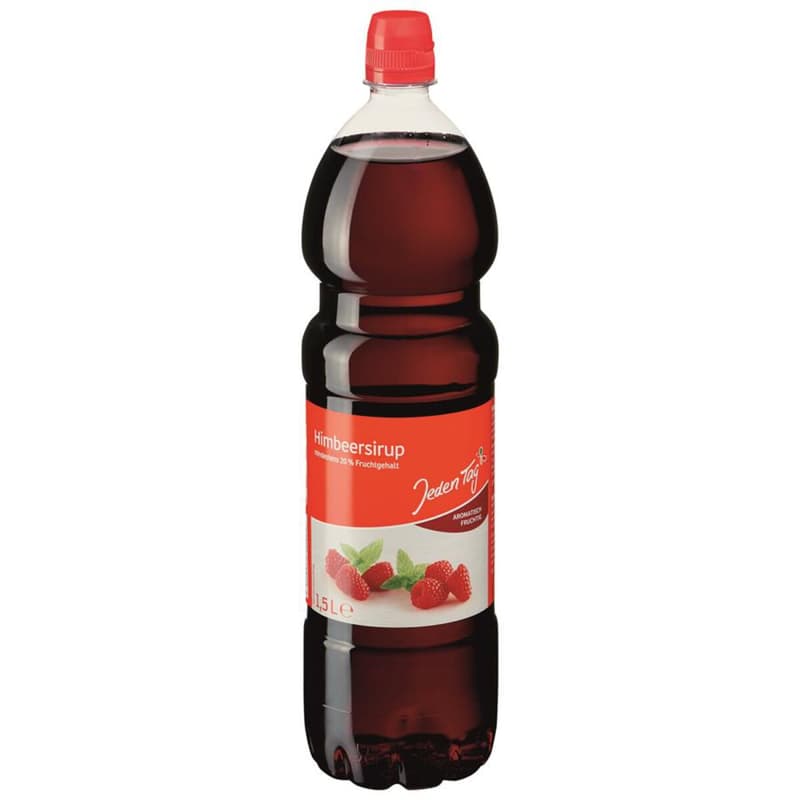 Raspberry syrup every day