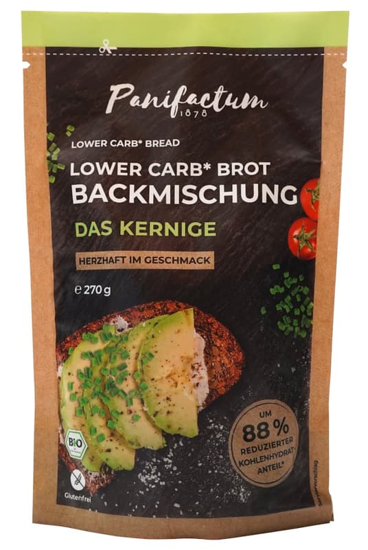 Panifactum Lower Carb baking mix “The Kernige” gluten-free