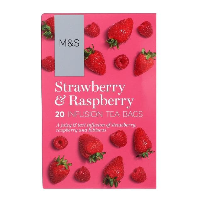 Marks & Spencer Strawberry & Raspberry Infusion Tea Bags