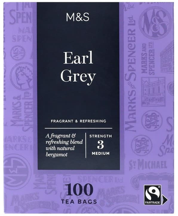 Marks & Spencer 100 Earl Grey Tea Bags