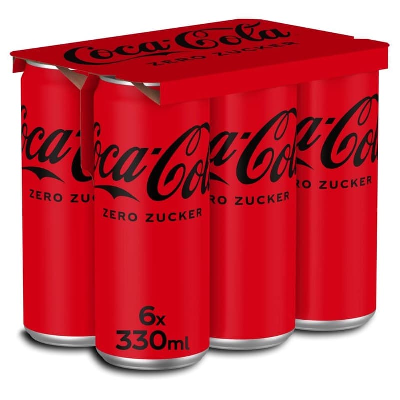 Coca-Cola Zero 6x330ml (EinwegPFAND)