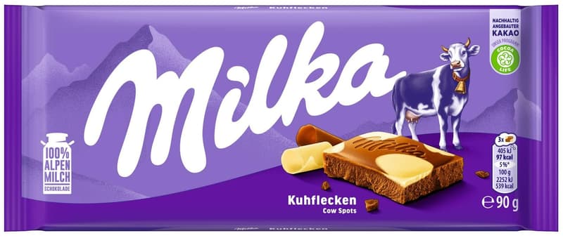 Milka Kuhflecken