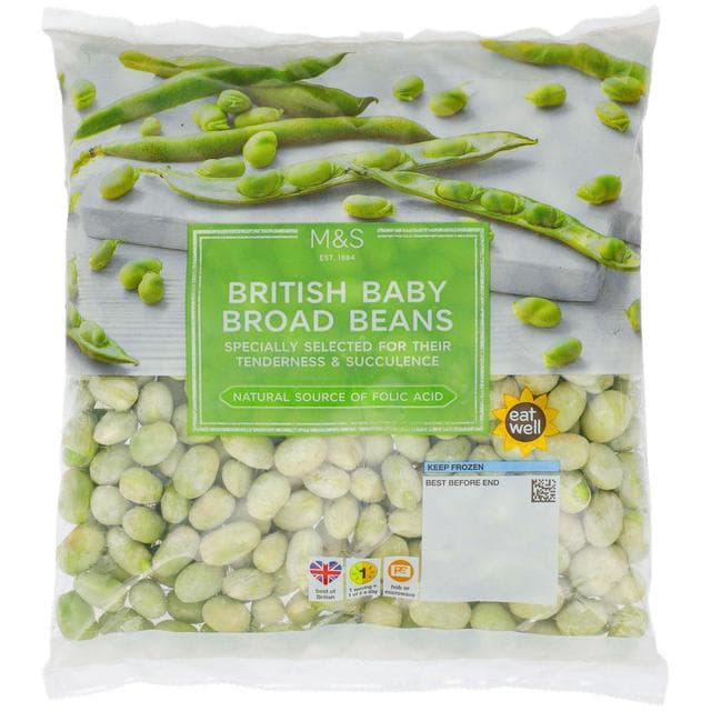 Marks & Spencer British Baby Broad Beans (tiefgekühlt)