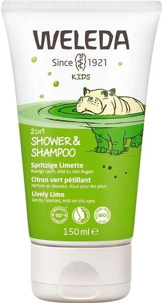Weleda Kids 2in1 Shower & Shampoo Sparkling Lime