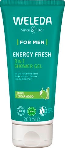 Weleda For Men Energy Fresh 3 in 1 Shower Gel