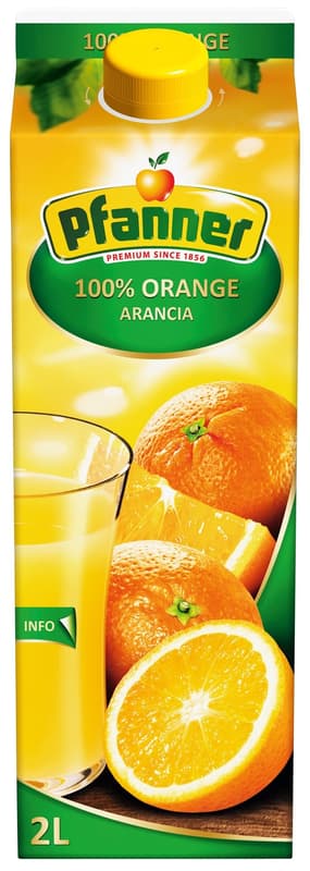 Pfanner Orange Juice 100% 2l