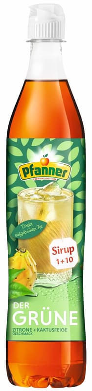 Pfanner Sirup Der Grüne Tee