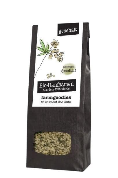 farmgoodies BIO Hanfsamen geschält