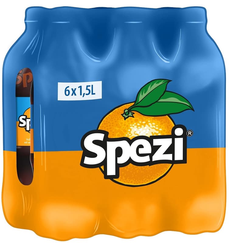 Spezi Orange 6x1,5l (EinwegPFAND)