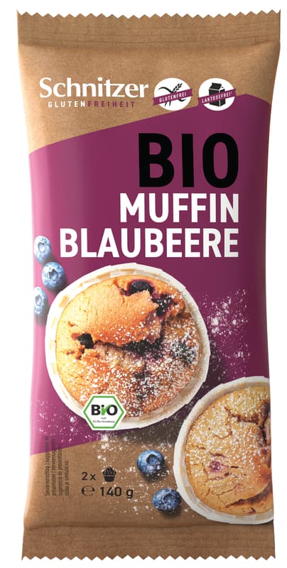 Schnitzer BIO muffin blueberry gluten-free