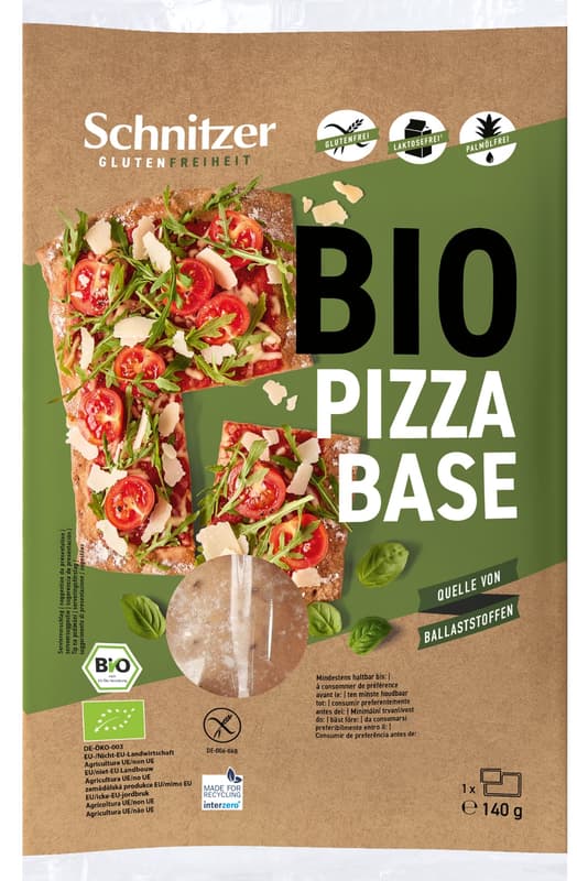 Schnitzer BIO Pizza Base gluten-free