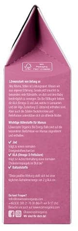 Löwenzahn Organics BIO Energy Balls für Stillende Schoko