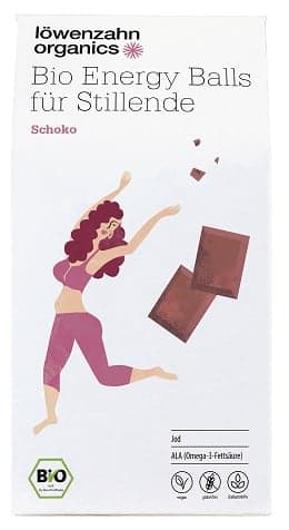 Löwenzahn Organics BIO Energy Balls für Stillende Schoko
