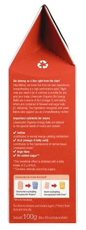 Löwenzahn Organics BIO Energy Balls für Stillende Mango