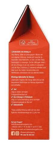 Löwenzahn Organics BIO Energy Balls für Stillende Mango