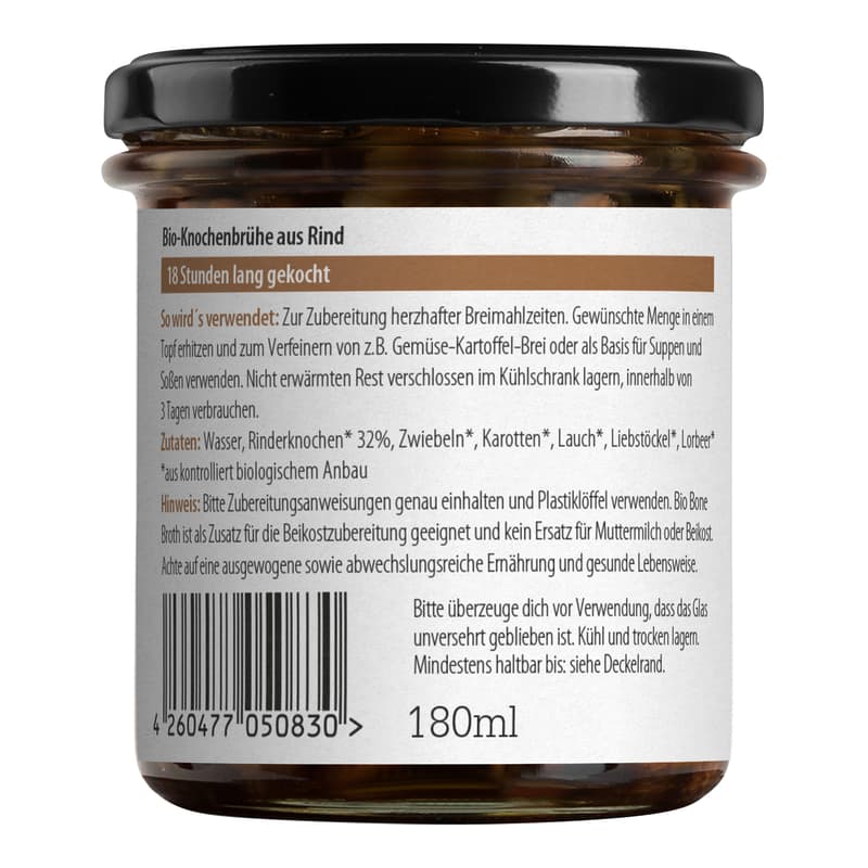 Löwenzahn Organics BIO Bone Broth Beef