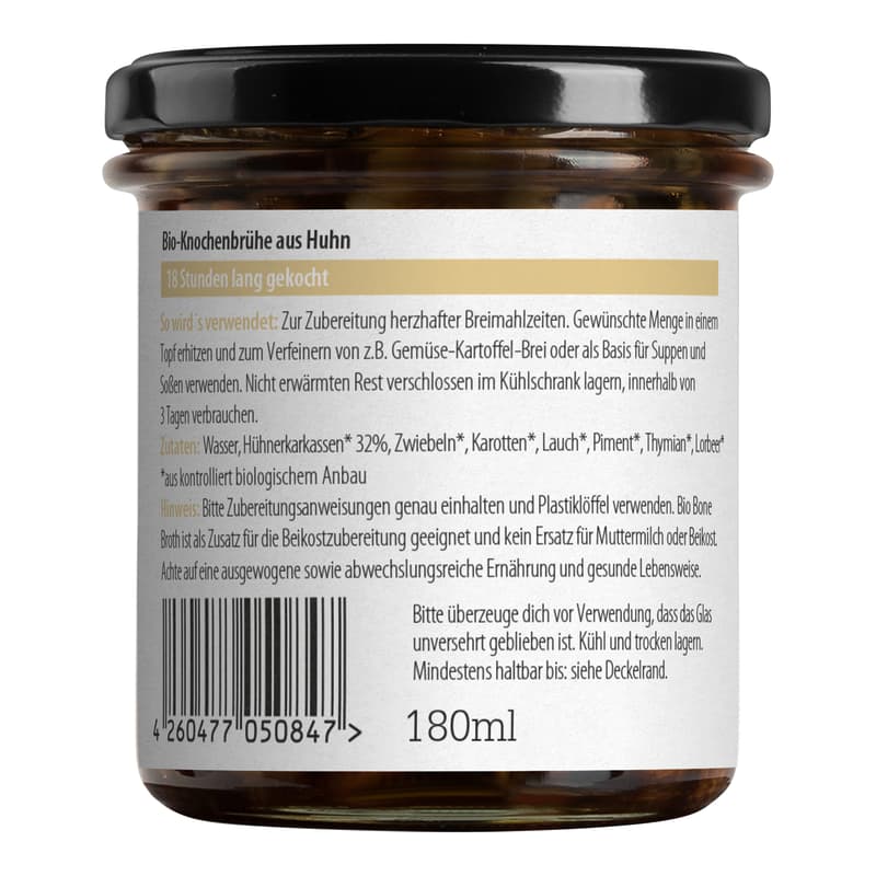 Löwenzahn Organics BIO Bone Broth Chicken