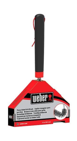 Weber Dreiseitige Grillbürste