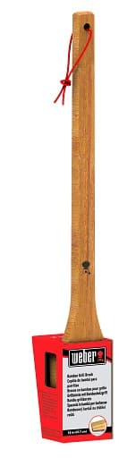 Weber Grill Brush with Bamboo Handle