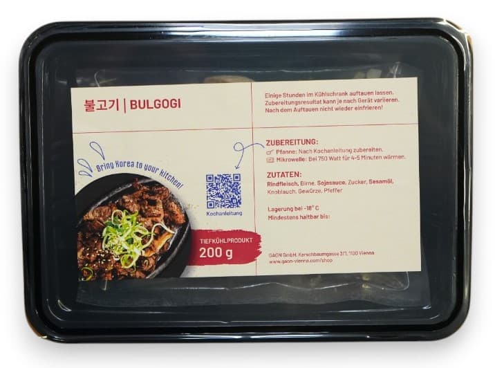 GAON Koreanisches Bulgogi "Kochbox"