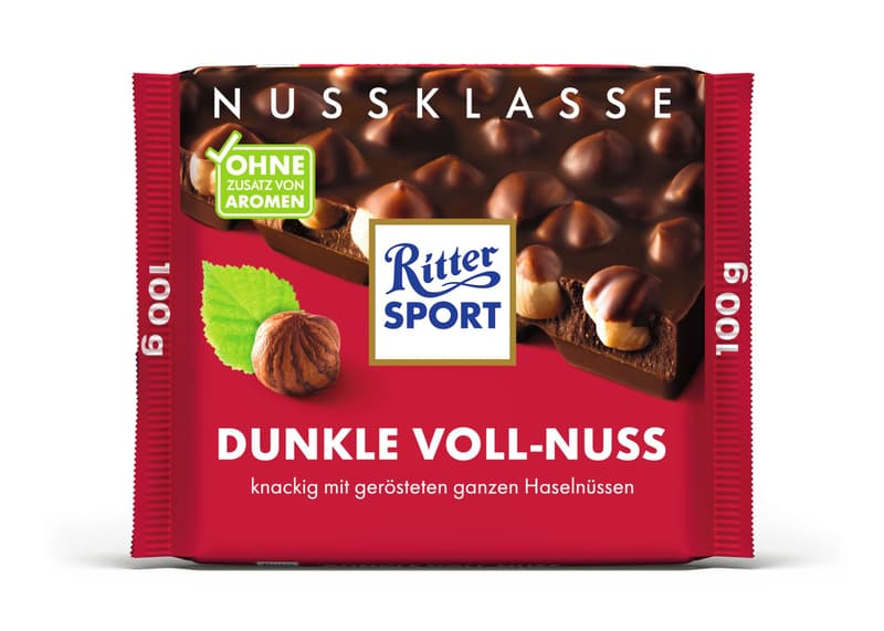 Ritter Sport Dunkle Voll-Nuss