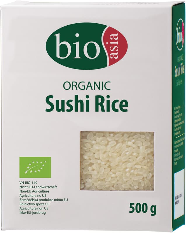 BioAsia ORGANIC Sushi Rice, Round Grain