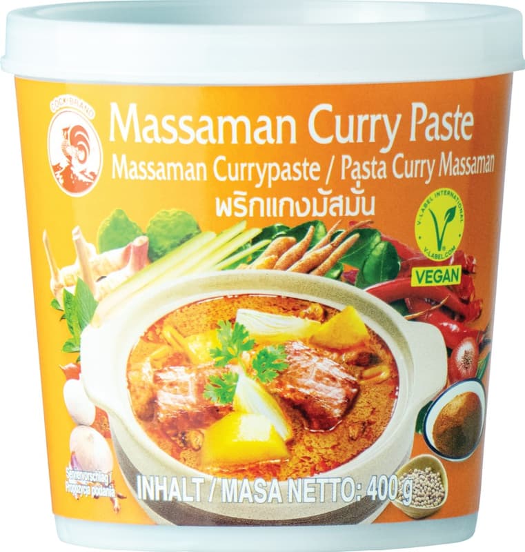 Cock Currypaste, Massaman