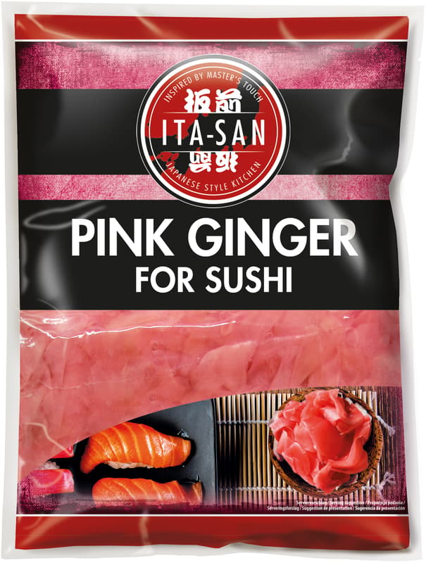 Ita-San Ingwer, eingelegt, pink