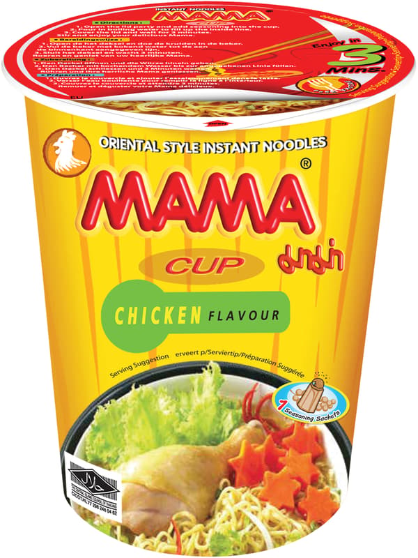 Mama Instant-Cup-Nudeln, Huhn