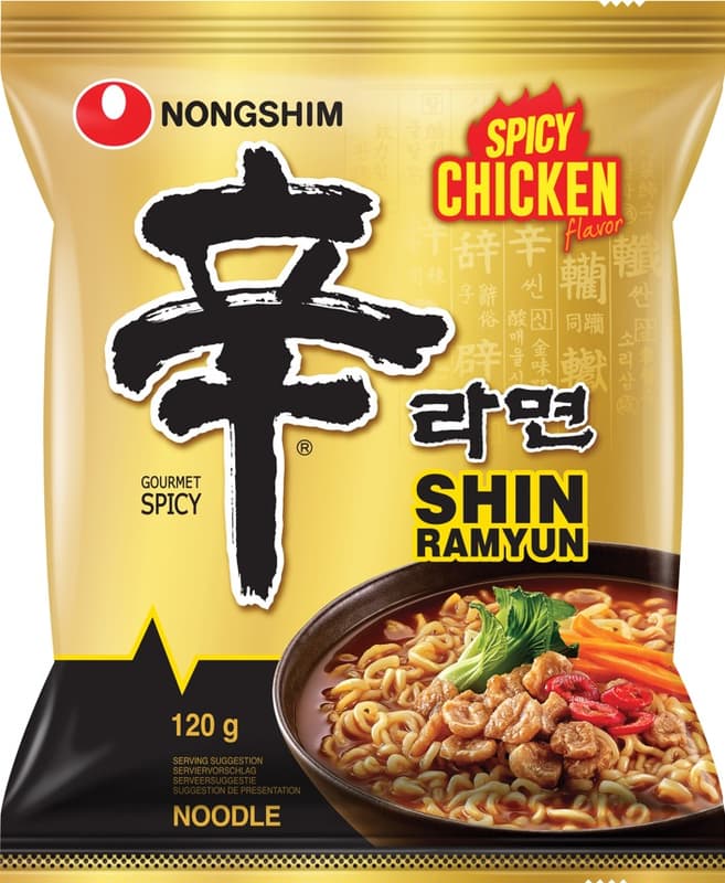 Nongshim Instantnudeln, Shin Ramyun Chicken