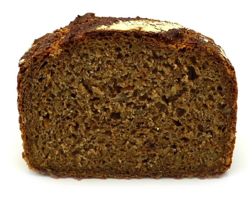 Hager Dinkelvollkornbrot halbiert