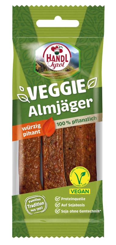 Handl Veggie Almjäger spicy and spicy