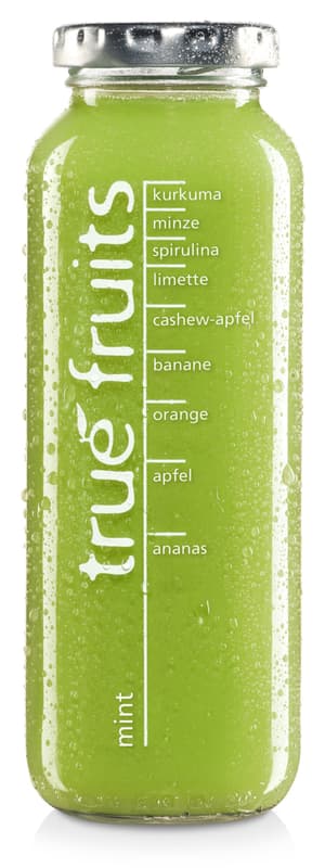 true fruits smoothie mint